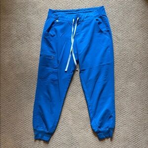 Figs Blue Jogger Scrub Pants